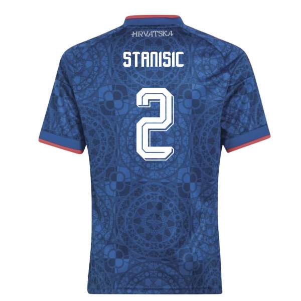 2026-2027 Croatia Adidas Away Shirt (Kids) (Stanisic 2)