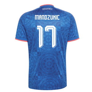 2026-2027 Croatia Adidas Away Shirt (Mandzukic 17)