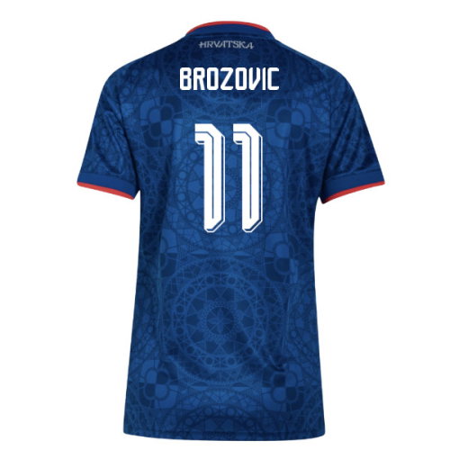2026-2027 Croatia Adidas Away Shirt (Womens) (Brozovic 11)