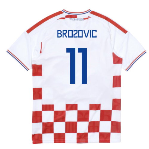 2026-2027 Croatia Adidas Home Shirt (Brozovic 11)