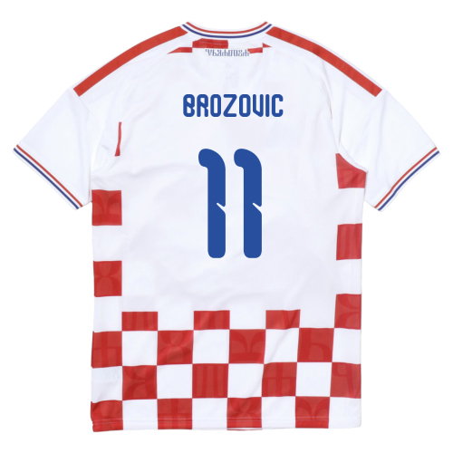 2026-2027 Croatia Adidas Home Shirt (Brozovic 11)