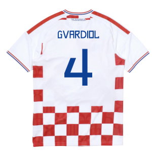 2026-2027 Croatia Adidas Home Shirt (Gvardiol 4)