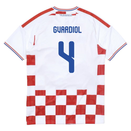 2026-2027 Croatia Adidas Home Shirt (Gvardiol 4)