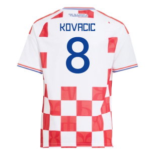 2026-2027 Croatia Adidas Home Shirt (Kids) (Kovacic 8)