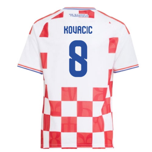 2026-2027 Croatia Adidas Home Shirt (Kids) (Kovacic 8)