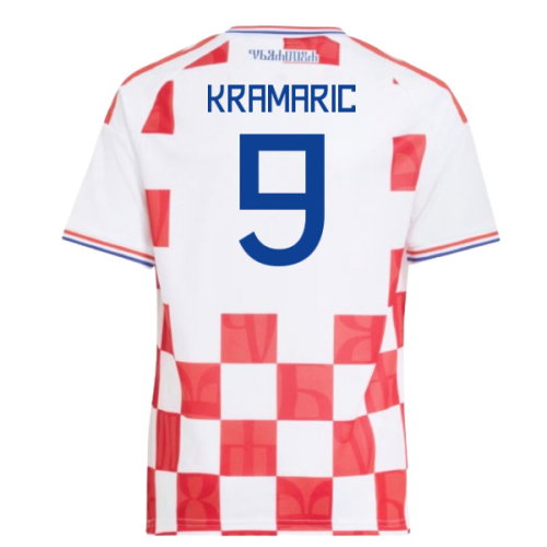 2026-2027 Croatia Adidas Home Shirt (Kids) (Kramaric 9)