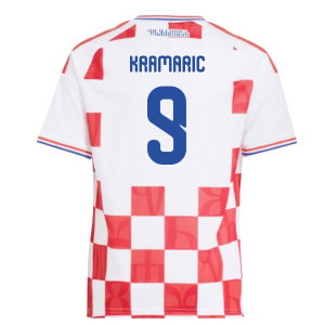 2026-2027 Croatia Adidas Home Shirt (Kids) (Kramaric 9)