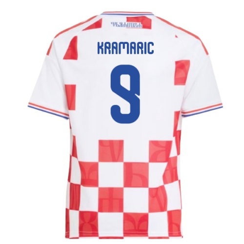 2026-2027 Croatia Adidas Home Shirt (Kids) (Kramaric 9)