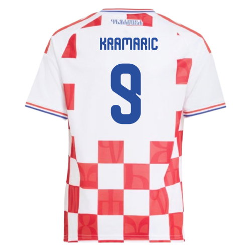 2026-2027 Croatia Adidas Home Shirt (Kids) (Kramaric 9)