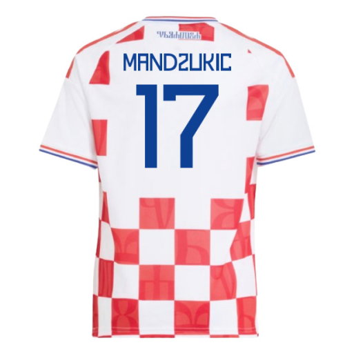 2026-2027 Croatia Adidas Home Shirt (Kids) (Mandzukic 17)