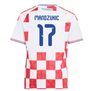 2026-2027 Croatia Adidas Home Shirt (Kids) (Mandzukic 17)
