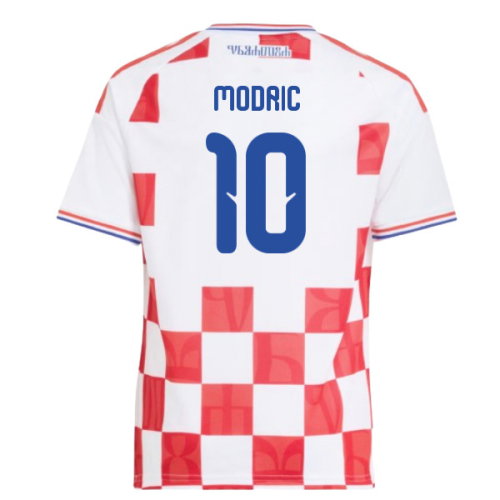 2026-2027 Croatia Adidas Home Shirt (Kids) (Modric 10)