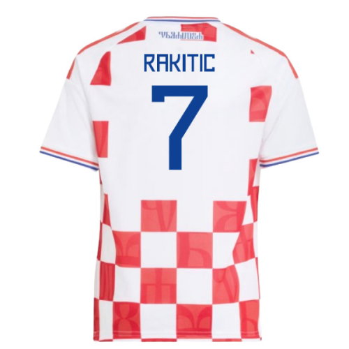 2026-2027 Croatia Adidas Home Shirt (Kids) (Rakitic 7)