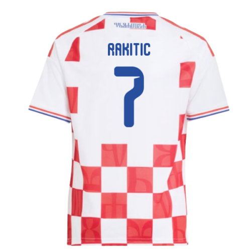 2026-2027 Croatia Adidas Home Shirt (Kids) (Rakitic 7)