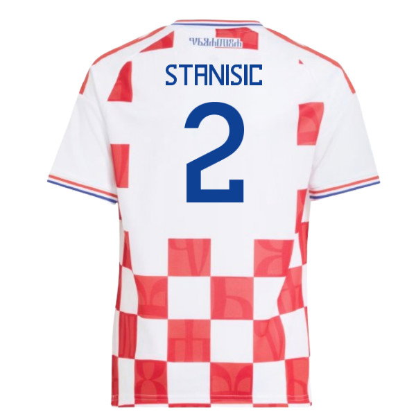2026-2027 Croatia Adidas Home Shirt (Kids) (Stanisic 2)