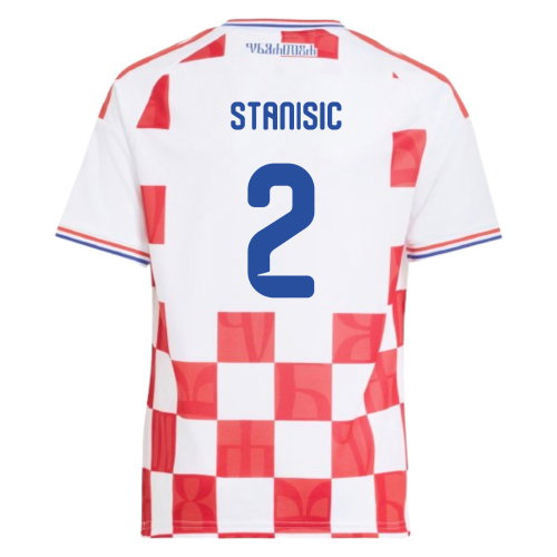 2026-2027 Croatia Adidas Home Shirt (Kids) (Stanisic 2)