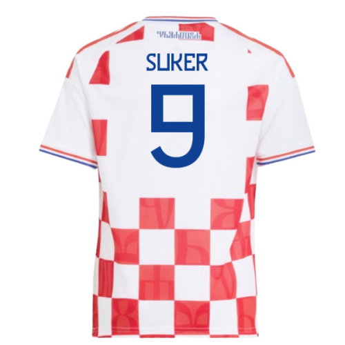 2026-2027 Croatia Adidas Home Shirt (Kids) (Suker 9)