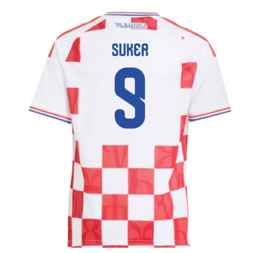 2026-2027 Croatia Adidas Home Shirt (Kids) (Suker 9)