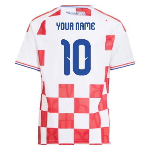 2026-2027 Croatia Adidas Home Shirt (Kids) (Your Name)