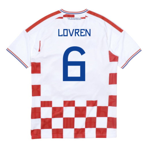 2026-2027 Croatia Adidas Home Shirt (Lovren 6)