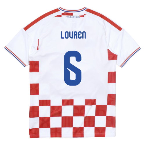 2026-2027 Croatia Adidas Home Shirt (Lovren 6)