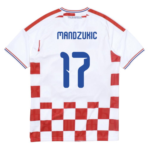 2026-2027 Croatia Adidas Home Shirt (Mandzukic 17)