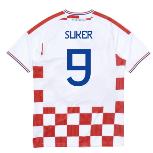 2026-2027 Croatia Adidas Home Shirt (Suker 9)