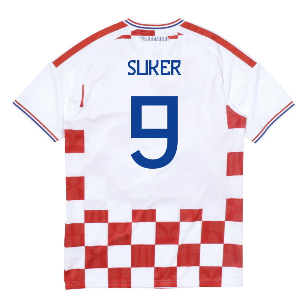 2026-2027 Croatia Adidas Home Shirt (Suker 9)