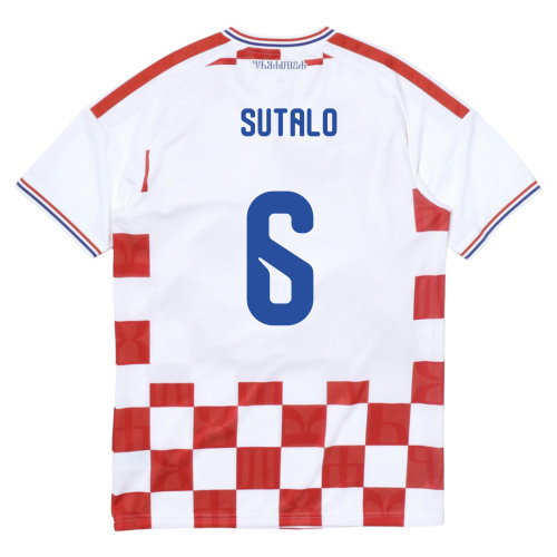 2026-2027 Croatia Adidas Home Shirt (Sutalo 6)