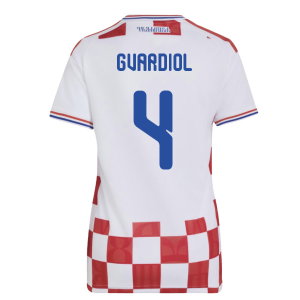 2026-2027 Croatia Adidas Home Shirt (Womens) (Gvardiol 4)