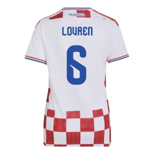 2026-2027 Croatia Adidas Home Shirt (Womens) (Lovren 6)