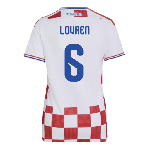 2026-2027 Croatia Adidas Home Shirt (Womens) (Lovren 6)