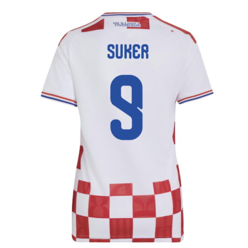2026-2027 Croatia Adidas Home Shirt (Womens) (Suker 9)