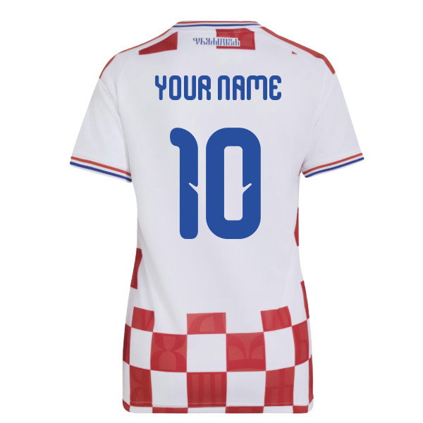 2026-2027 Croatia Adidas Home Shirt (Womens) (Your Name)