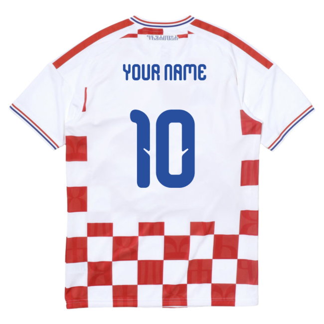2026-2027 Croatia Adidas Home Shirt (Your Name)