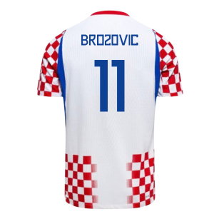 2026-2027 Croatia Aero-Fit Authentic Match Home Shirt (Brozovic 11)