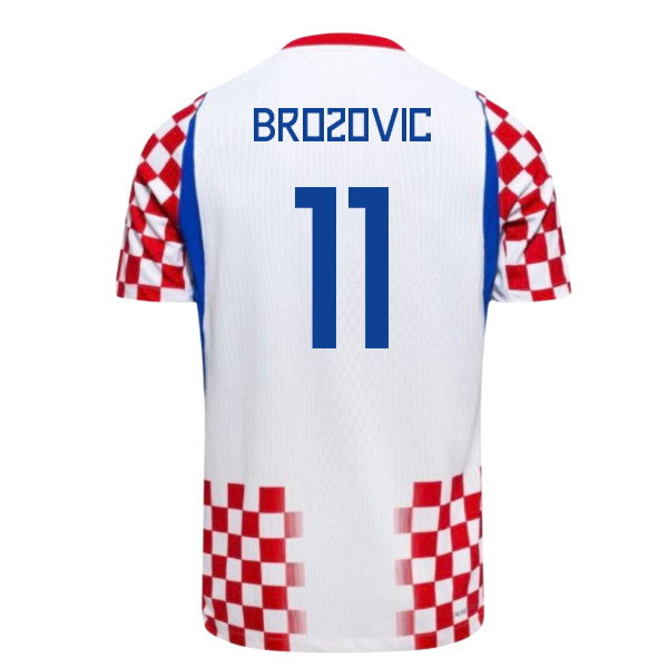 2026-2027 Croatia Aero-Fit Authentic Match Home Shirt (Brozovic 11)