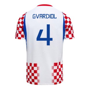 2026-2027 Croatia Aero-Fit Authentic Match Home Shirt (Gvardiol 4)