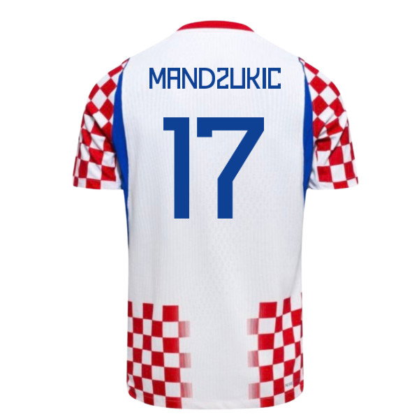 2026-2027 Croatia Aero-Fit Authentic Match Home Shirt (Mandzukic 17)