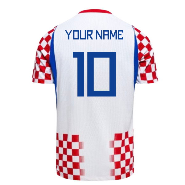 2026-2027 Croatia Aero-Fit Authentic Match Home Shirt (Your Name)