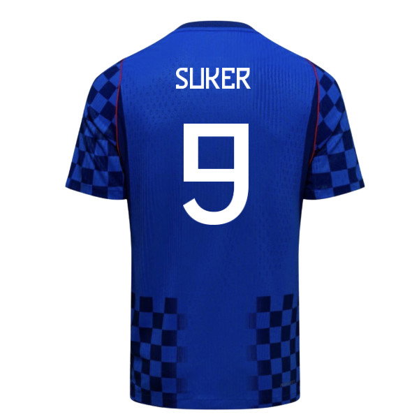 2026-2027 Croatia Aero-Fit Match Authentic Away Shirt (Suker 9)