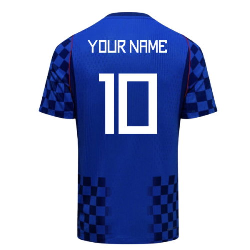 2026-2027 Croatia Aero-Fit Match Authentic Away Shirt (Your Name)