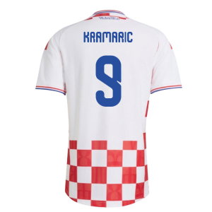 2026-2027 Croatia Authentic Adidas Home Shirt (Kramaric 9)
