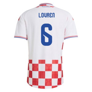 2026-2027 Croatia Authentic Adidas Home Shirt (Lovren 6)