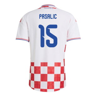 2026-2027 Croatia Authentic Adidas Home Shirt (Pasalic 15)