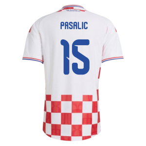 2026-2027 Croatia Authentic Adidas Home Shirt (Pasalic 15)