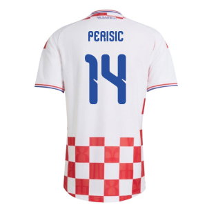 2026-2027 Croatia Authentic Adidas Home Shirt (Perisic 14)