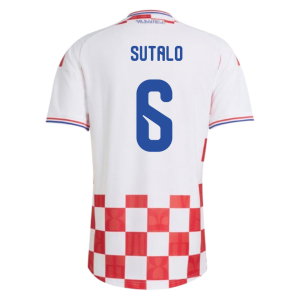 2026-2027 Croatia Authentic Adidas Home Shirt (Sutalo 6)