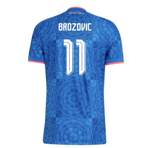 2026-2027 Croatia Authentic Away Shirt (Brozovic 11)