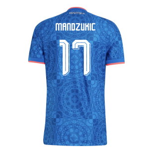 2026-2027 Croatia Authentic Away Shirt (Mandzukic 17)